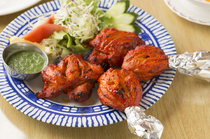 India & Nepal Restaurant Sansar Shinjuku_Slow roasted in our original sauce - our "Tandoori Chicken"