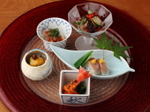 Saryo Takinoya_Examples of "Seasonal Appetizers"