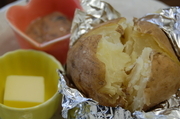 Hakodate Kaisenryori Kaikobo_
  Grilled
  Potato from Hokkaido (Served with Salted Fish Innards)