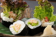 Hakodate Kaisenryori Kaikobo_
  Rolled
  Sushi with Crab