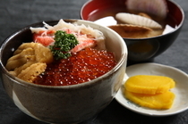 Hakodate Asaichi Aji no Ichiban_Mini Sanshoku (tricolor) bowl