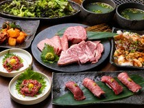 Yakiniku Nabedonya Shikata_Yakiniku Course - Try it if you're unsure about ordering! The best selection of Wagyu Beef.