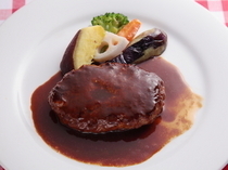 Sekiguchitei_Sweet and rich-"Hamburg Steak (Salisbury Steak)"