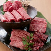 Kuroge Wagyu Nikusho Ichie Koshitsu Bettei_5 Kinds of Top Grade Lean Meat