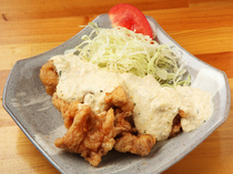 Sumibi Yakitori Kirishima_Our masterpiece! "Chicken Nanban (fried chicken with vinegar and tartar sauce)"