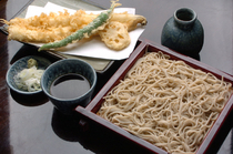 Edo Soba Teuchidokoro Asada_Our "Anago Steamer" is an exquisitely arranged dish completed with tempura style Anago (conger eel).