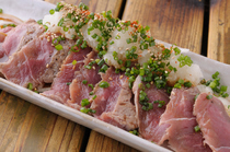 Ebisu Genghis Khan Kurage_Enjoy the taste of lamb meat "Lamb tataki (minced lamb)"