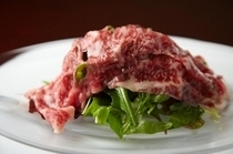 Kato Beef GINZA_Brezaola is generously made of sirloin of Yamagata beef.