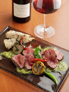 Jumelles 29_The savory meat in our "Ozaki Beef Grille" pairs perfectly with wine