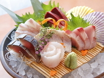 Mond Nihonbashi_Our Sashimi Sampler-Fisherman's Meal. Heaped with fish delivered directly from Shimane.