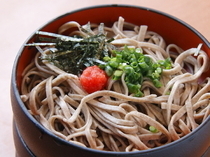 Mond Nihonbashi_We offer one of the three renowned soba (buckwheat) noodle types in Japan-Izumo's famous "Warigo Soba."