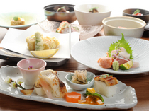 Hitomaru Kadan Taian Sannomiya_Kaiseki Course: includes sea bream, octopus, and sea eel, all from Akashi!
