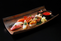 Otaru Masazushi Main Branch_12 carefully selected pieces of Ezomae sushi, a perfect sample of Hokkaido's delicacies! [Masazushi Takumi]