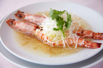 Chef's_Fragrantly Steamed Shrimp-full of shrimp's natural umami