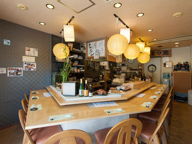 Edomae Sushi Shionigiri Matsugen_Inside view