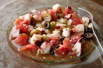 BIANCARA_Octopus and shallot in a Mediterranean-style marinade