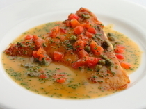 Bistro and Wine Frenchies_A masterpiece of flavors with body! "Nice-style speciality ray fin meuniere"