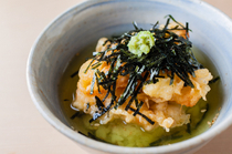 Tenshige_[Ten Chazuke] - an example of our evening Chef's Special course