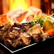 Sumibiyaki Dining Okageya Umeda Branch_[Silver Course] - Grilled Chicken, Charcoal Cooked Dish, Roast Beef! Comes with 2 hour all-you-can-drink.