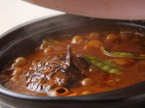 Rico Cowbell_Piping-hot, delicious stewed hamburg steak, very substantial at 150g