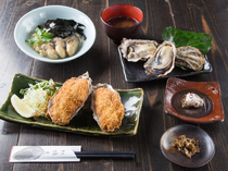 Kakiya_Gorgeous set menu full of oysters, the "Kakiya Special Set Menu"