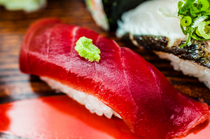 Sushi Dai_Akami Zuke (seasoned tuna) - Taste high grade honmaguro (tuna).