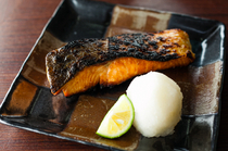 Ankoya Takahashi_Late Spring Salmon (Body) - grilled on an open flame to a perfect brown