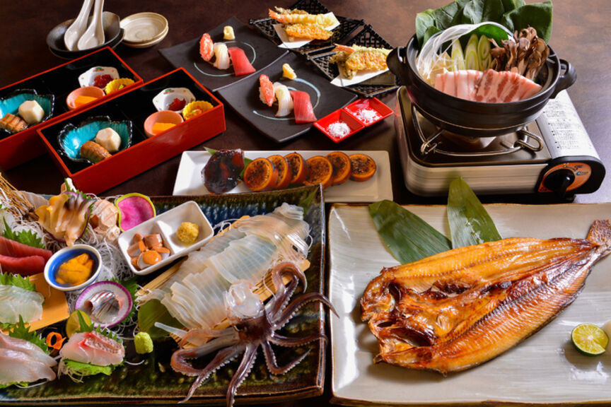 Hakodate Seafood Izakaya Uomasa Goryokaku Main branch_Cuisine