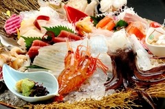 Hakodate Seafood Izakaya Uomasa Goryokaku Main branch_[Ideal for entertaining your clients] A course meal(drinks not included) / 8,000 JPY