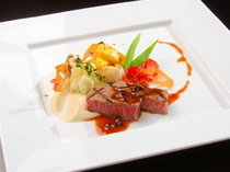 Ristorante RinascereDojima_Be inspired with the deliciousness of A5 grade beef! "Wagyu (Japanese beef) grill"