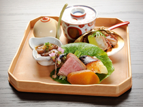 Gion Sato_Hassun (meal of assorted small dishes) - Enjoy a great variety of small portions