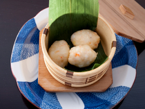 Hishinuma - Japanese cuisine_Steamed prawn balls