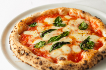 Ristorante La Tenda Rossa_Pizza Margherita - baked in an Italian firewood oven