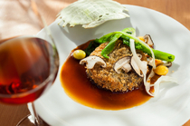 Beau Temps_Softshell turtle croquette with sauce mad