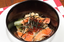 Gotemba Restaurant Kuishinbogomi_Kuishinbo rice - Made with high quality Sukawa trout.