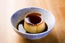 Asagaya Birdland_Shamo Egg Pudding - Old-fashioned, firm texture with a rich taste