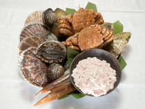Teshigoto Zefu_Ingredients (fresh seafood) sourced daily from all over the country