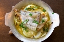 Mar de Christiano's_Simply taste the dried cod in [Home-Made Bacalhau Grilled in Oven]