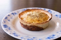 Mar de Christiano's_[Mackerel Tarte] made with fatty mackerel and savory brisee dough