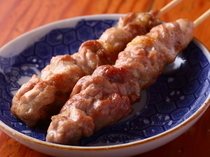 Sumibi Jidori Bishu Ayamuya_The rarely seen “seseri (chicken neck) (salt/spice/sauce)” that is found in only small quantities on each bird 