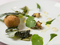 French Restaurant Mori _Stuffed with the chef's creativity: "Escargot croquette"