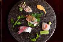 Hibi Sakanazuki Toboku_Specialty [sashimi] of primarily local produce