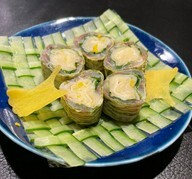 Sushi Somei_Gizzard Shad and Pickled Ginger Wrapped in Shredded Kombu - Refreshing Yuzu scent