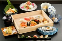 Sushi Somei_Selected Course with 9 Items - Full of carefully selected ingredients.