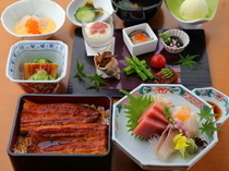 Unagi Komagata Maekawa Soramachi Branch_[Soramachi Course] Taste our Unaju (eel on rice in a lacquer box) with a secret sauce. 