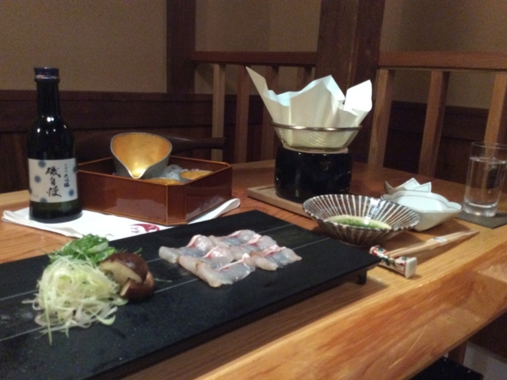 Kappou Sanchou_[Nodoguro(Rockfish) shabu-shabu Kaiseki Course] 7-course meal  18,000 JPY