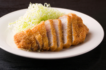 Sugita_[Pork Loin Cutlet] Simply enjoy the sophisticated taste of the pork.