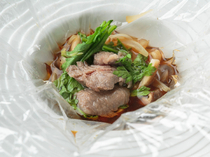 Bifteck Kawamura Roppongi branch_Slightly sweet [Amuse-Bouche Sukiyaki Style] with a light and simple taste