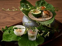 Gion Okumura_Seasonal Assorted Appetizers - Surprising in its beauty, captivating in its deliciousness.