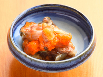 Sushi Kimura_[Salted Gazami Crab] with sophisticated scent